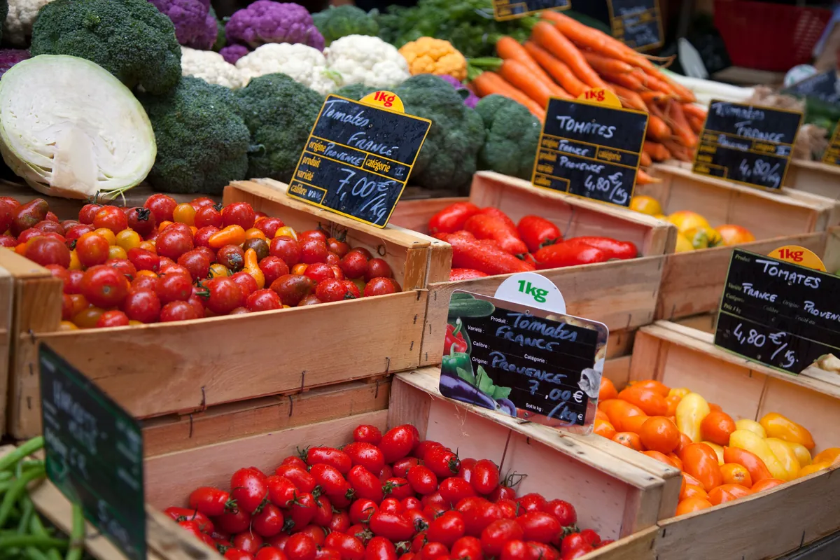Le marché d’Aix-en-Provence