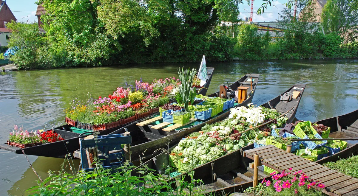 Marché sur l’eau