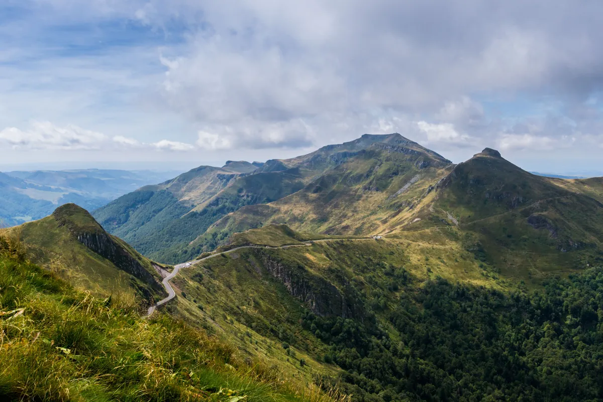 Le parc naturel régional des volcans d’Auvergne