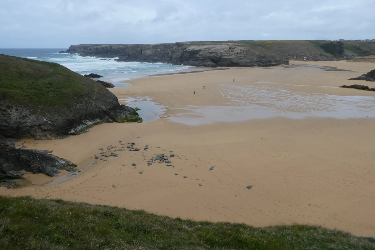 La plage de Donnant