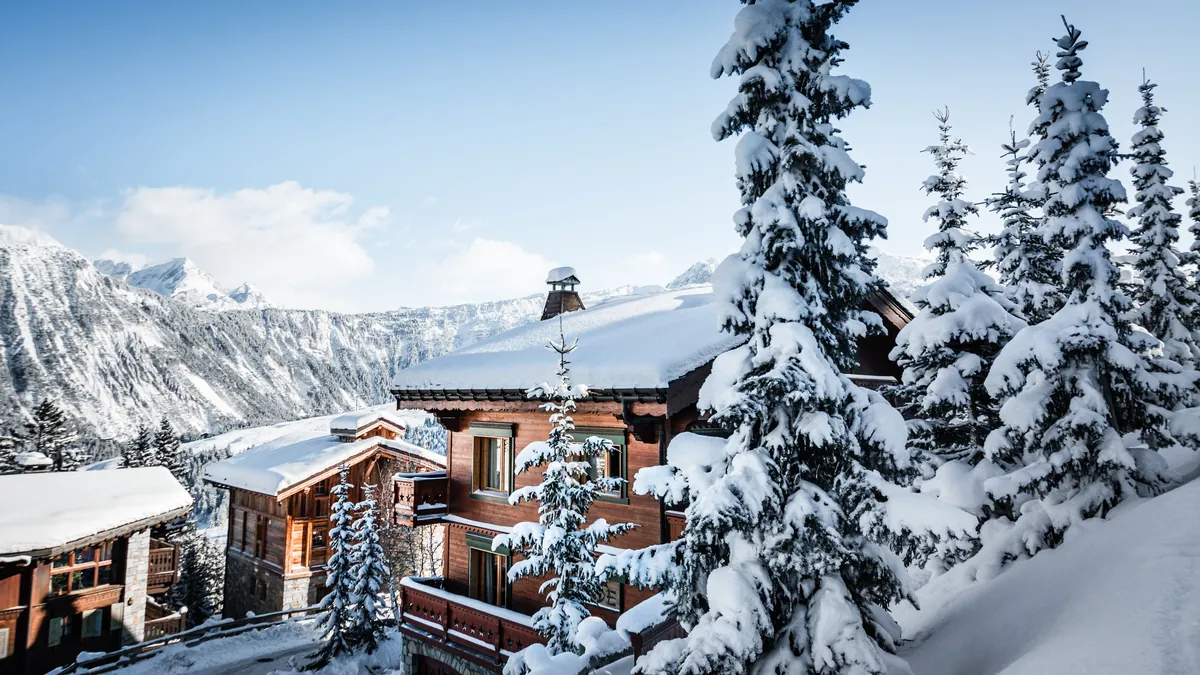 Courchevel ski