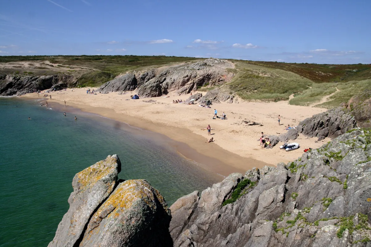 Les criques de l'île d'Houat