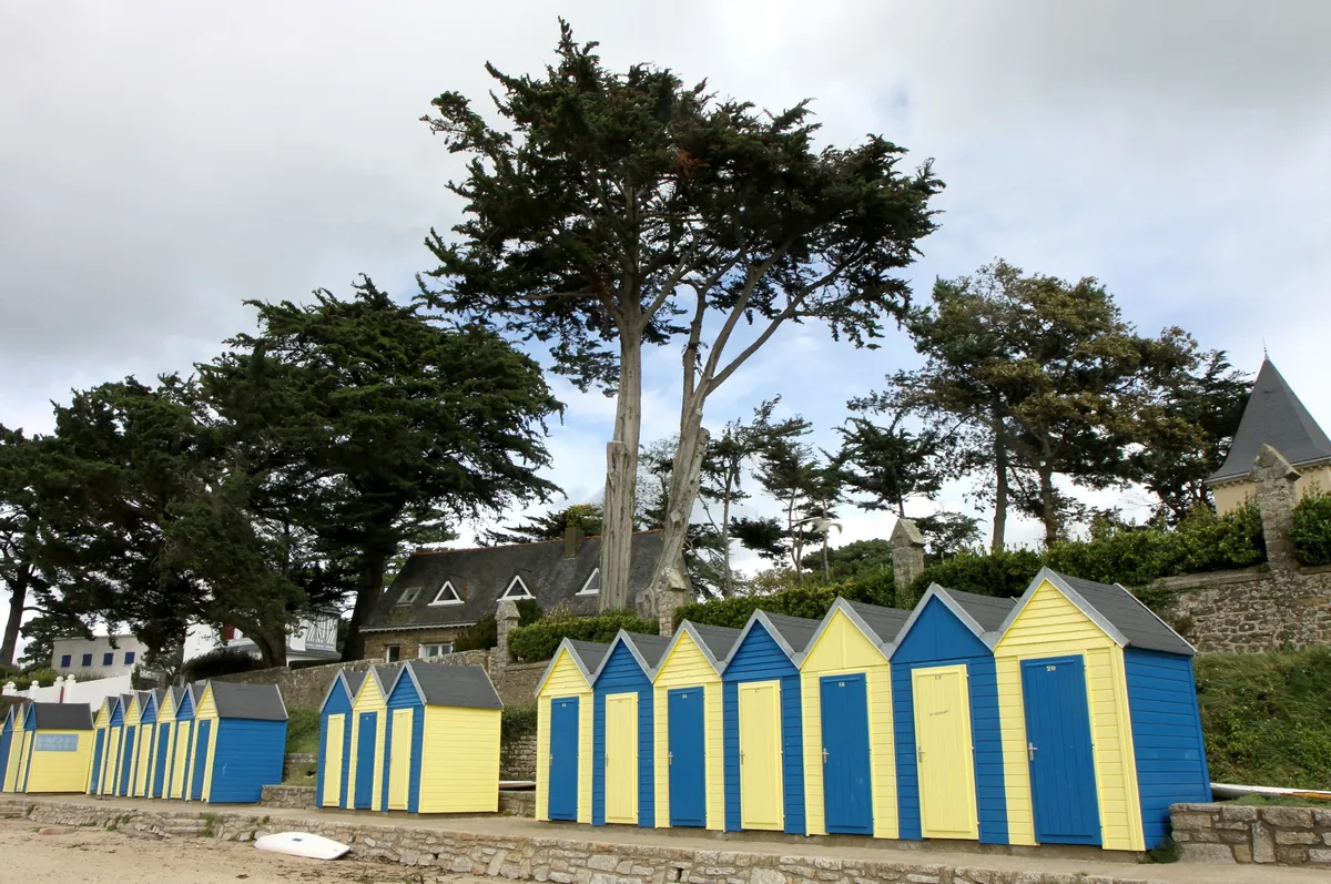 La grande plage de l'île aux Moines