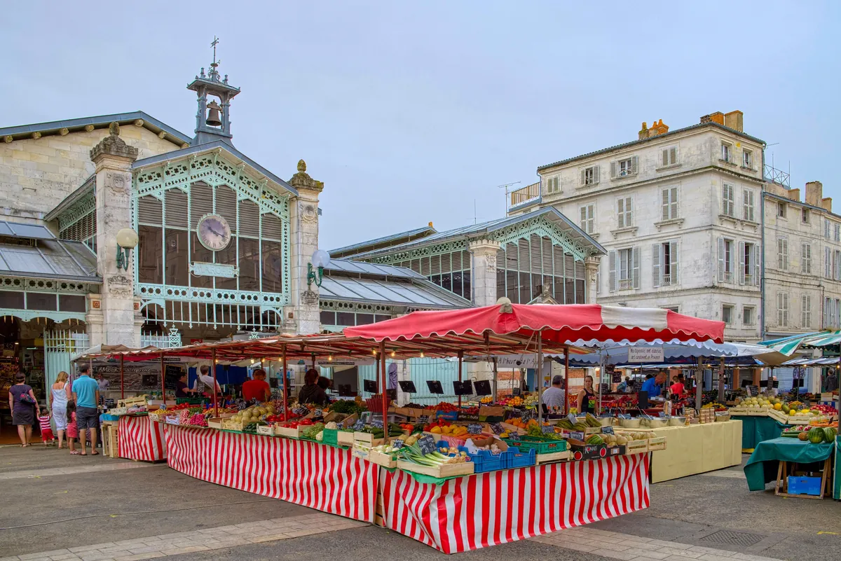 Le marché Couvert de la Rochelle
