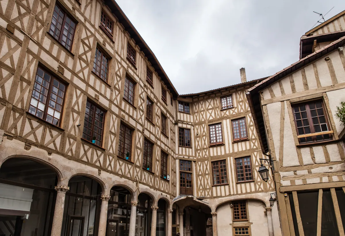 La cour du Temple, Limoges 