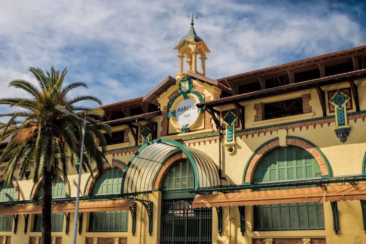 Le marché des Halles Municipales de Menton