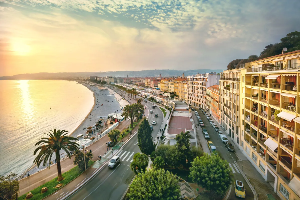 La promenade des Anglais Nice