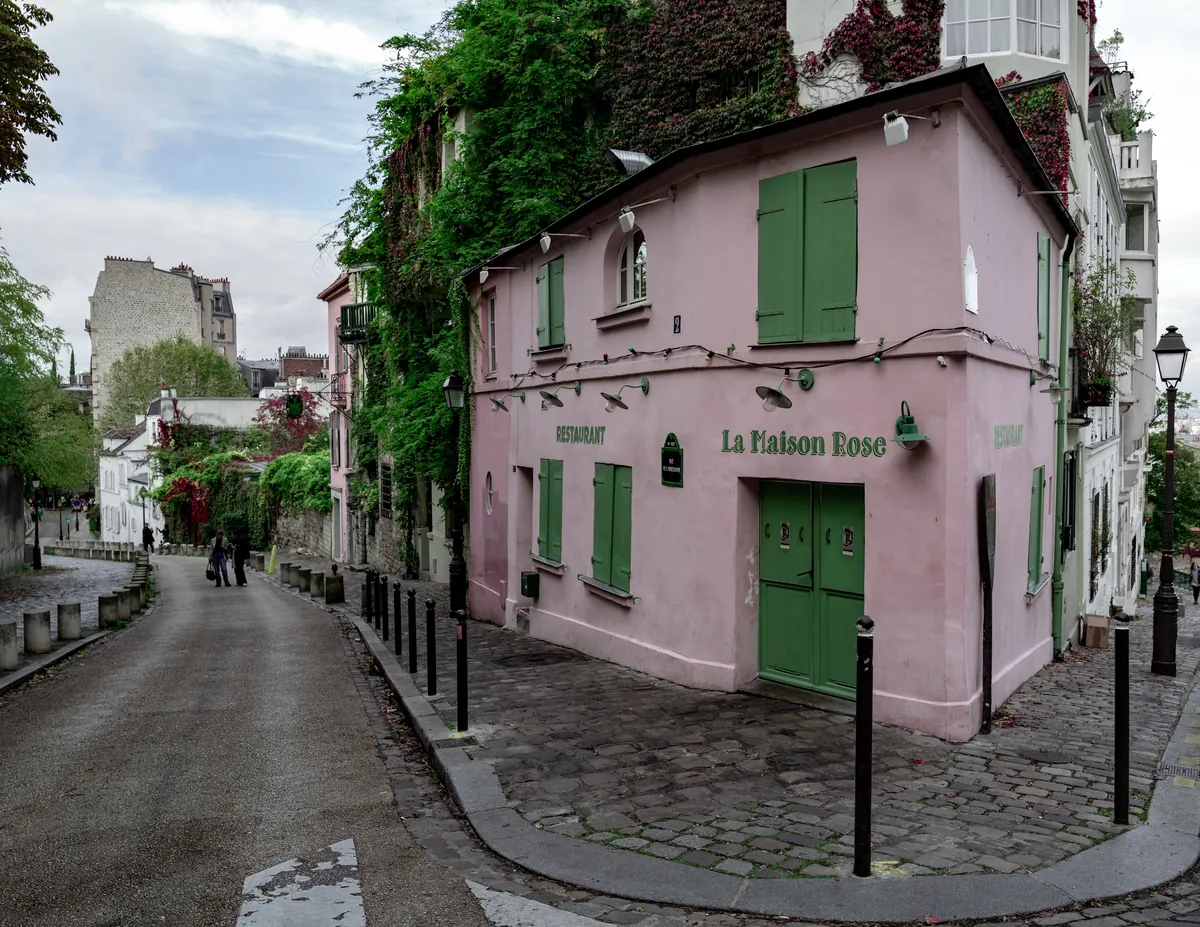 La Maison Rose à Montmartre, Paris