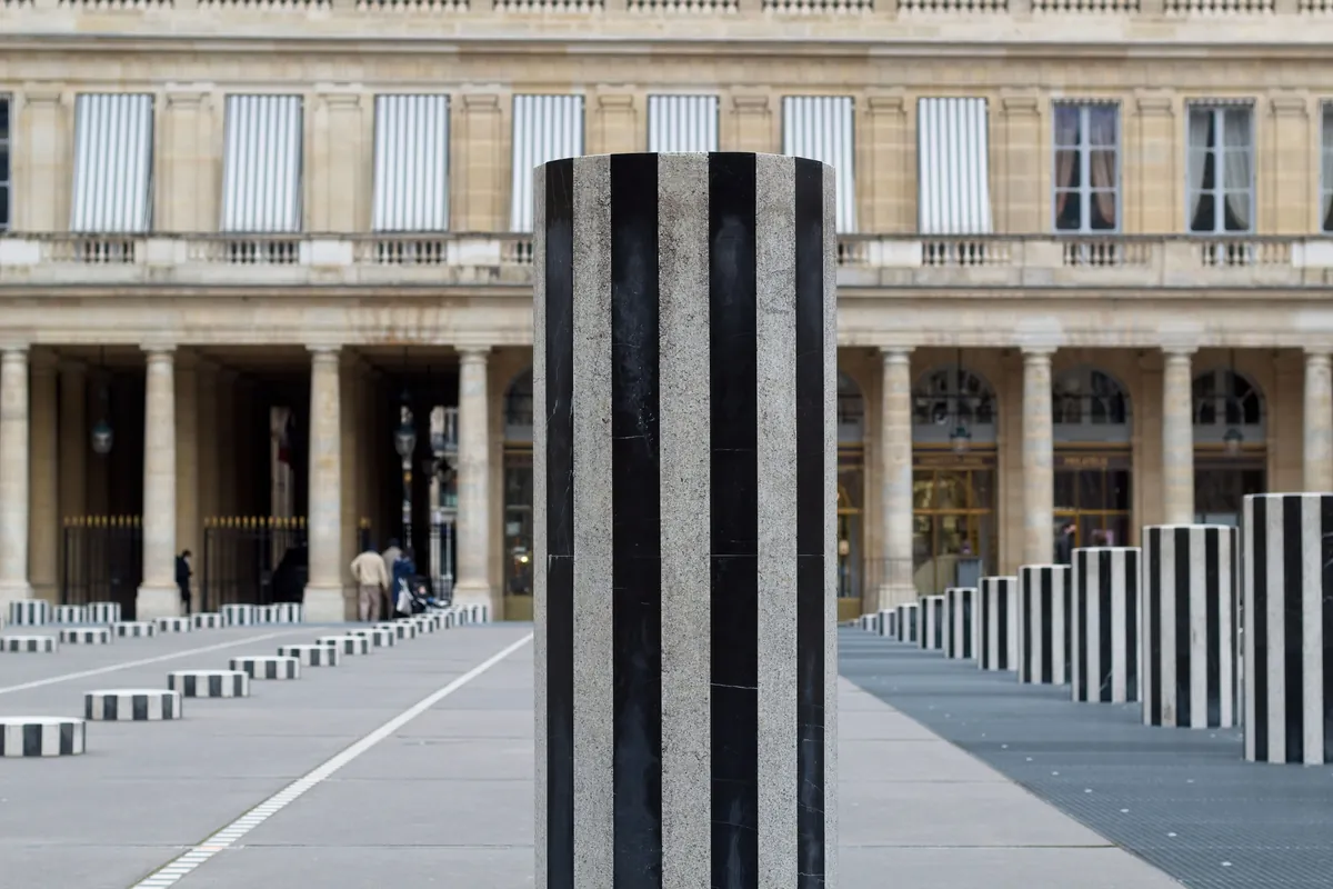 Les Colonnes de Buren à Paris