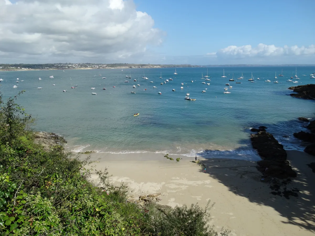 La plage des Trois-Curés