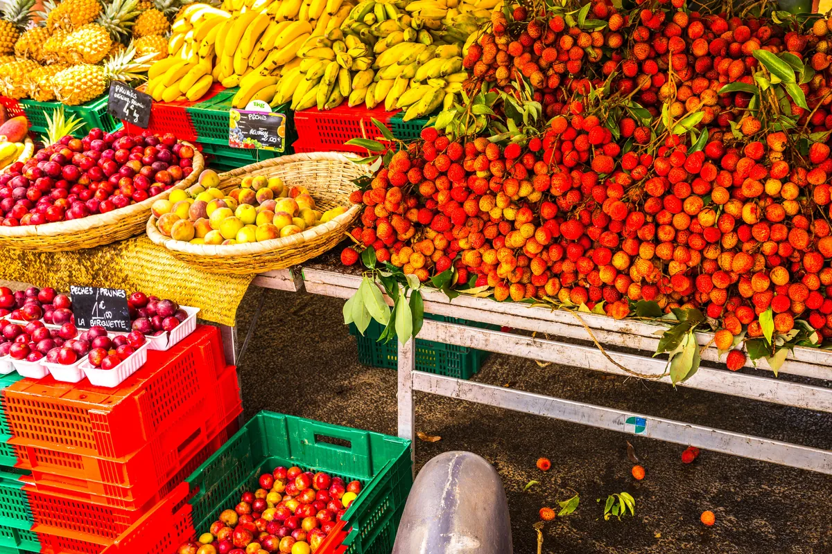 Le marché de Saint-Pierre à la Réunion